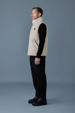 JOSEPH Nordic Tech down vest with funnel collar
