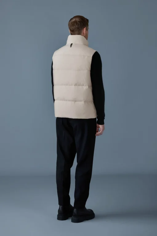 JOSEPH Nordic Tech down vest with funnel collar