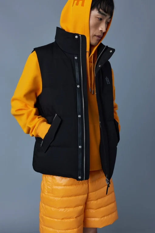 JOSEPH Nordic Tech down vest with funnel collar