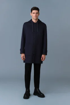 JOSHUA Double-Face Wool Long Coat