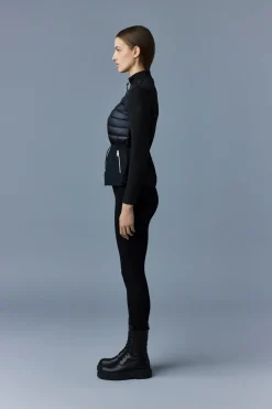 JOYCE Hybrid jacket with peplum