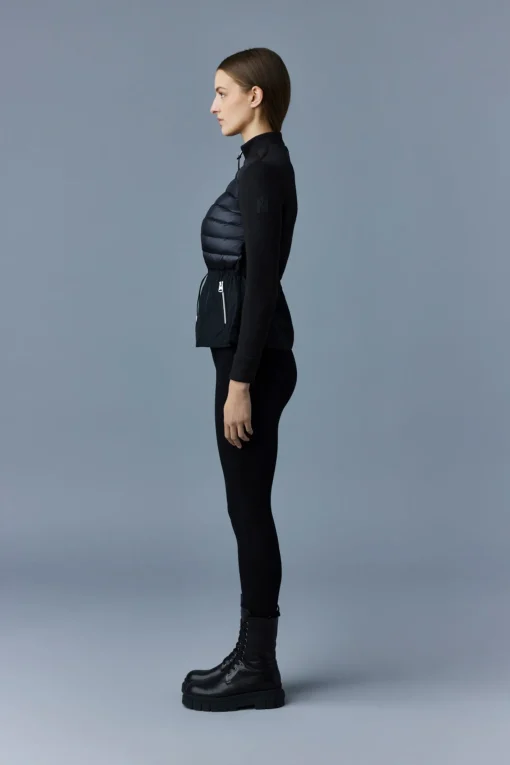 JOYCE Hybrid jacket with peplum