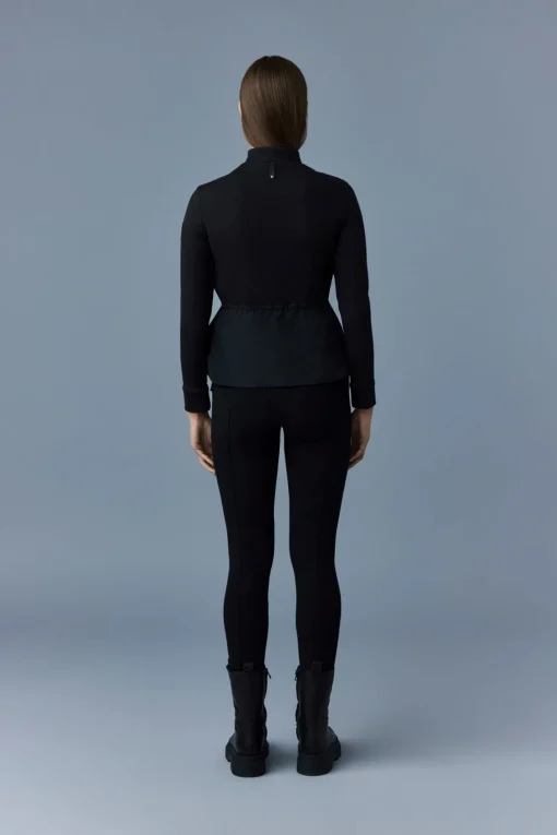 JOYCE Hybrid jacket with peplum