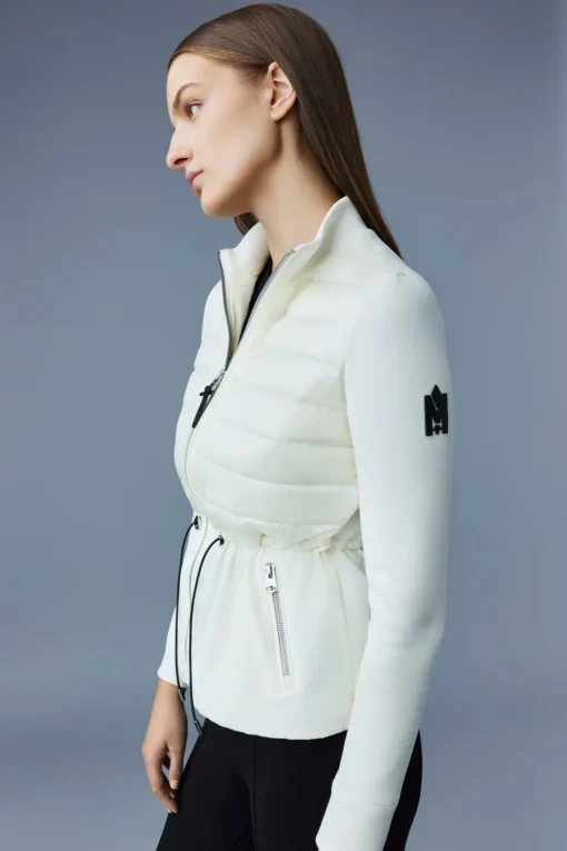 JOYCE Hybrid jacket with peplum