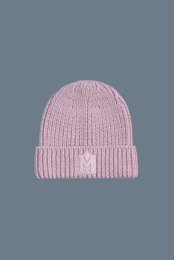 JUDE-KZ Hand-knit toque with ribbed cuff for kids