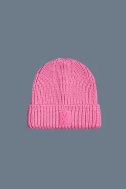 JUDE-KZ Hand-knit toque with ribbed cuff for kids