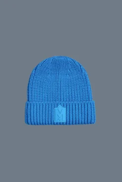 JUDE-KZ Hand-knit toque with ribbed cuff for kids