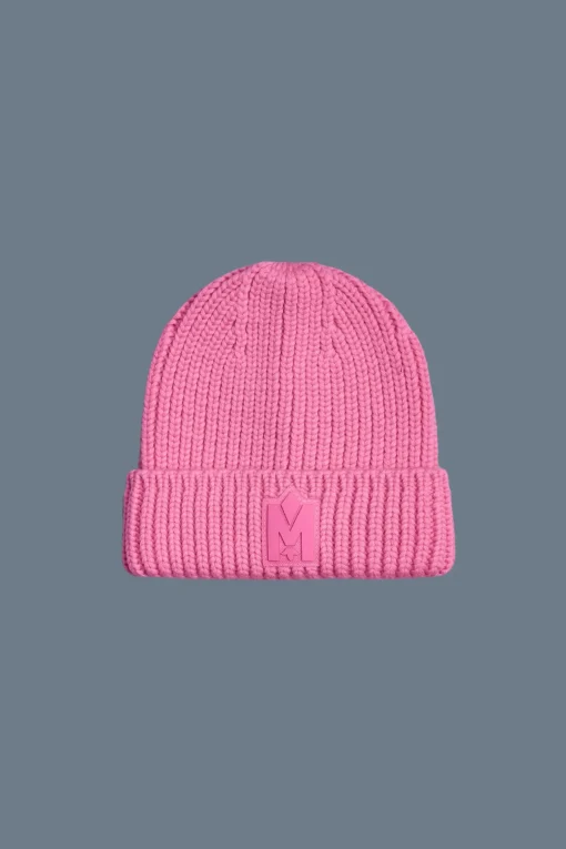 JUDE-KZ Hand-knit toque with ribbed cuff for kids