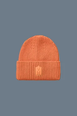 JUDE-MZ hand-knit toque with ribbed cuff