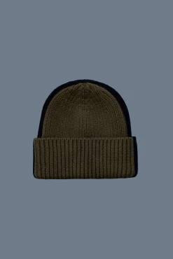 JUDE-MZ hand-knit toque with ribbed cuff