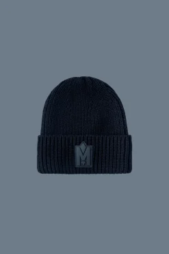 JUDE-MZ hand-knit toque with ribbed cuff