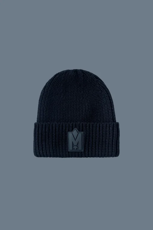 JUDE-MZ hand-knit toque with ribbed cuff