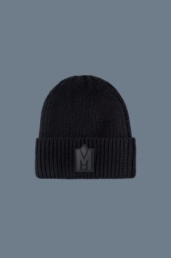 JUDE-WZ hand-knit toque with ribbed cuff