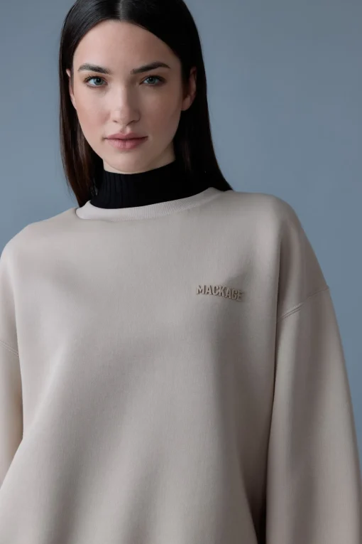 JULIAN Double-Face Jersey Sweatshirt