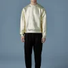JULIAN-M Metallic double-Face Jersey Sweatshirt