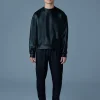 JULIAN-M Metallic double-Face Jersey Sweatshirt