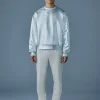 JULIAN-M Metallic double-Face Jersey Sweatshirt