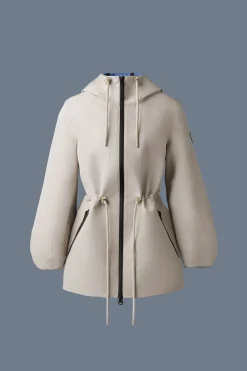 KALEA Technical Rain Jacket with Drawcord Waist
