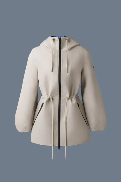 KALEA Technical Rain Jacket with Drawcord Waist