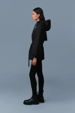 KALEA Technical Rain Jacket with Drawcord Waist
