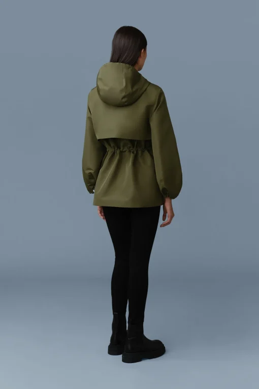 KALEA Technical Rain Jacket with Drawcord Waist
