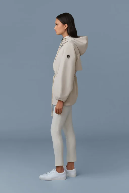 KALEA Technical Rain Jacket with Drawcord Waist