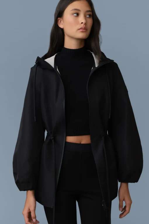 KALEA Technical Rain Jacket with Drawcord Waist