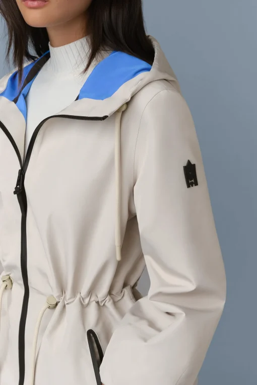 KALEA Technical Rain Jacket with Drawcord Waist