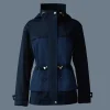 KAORI-LVS Hybrid jacket with peplum detail