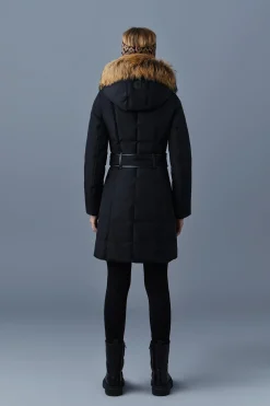 KAY down coat with natural fur Signature Mackage Collar