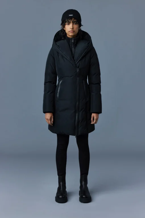 KAY Down coat with Signature Mackage Collar