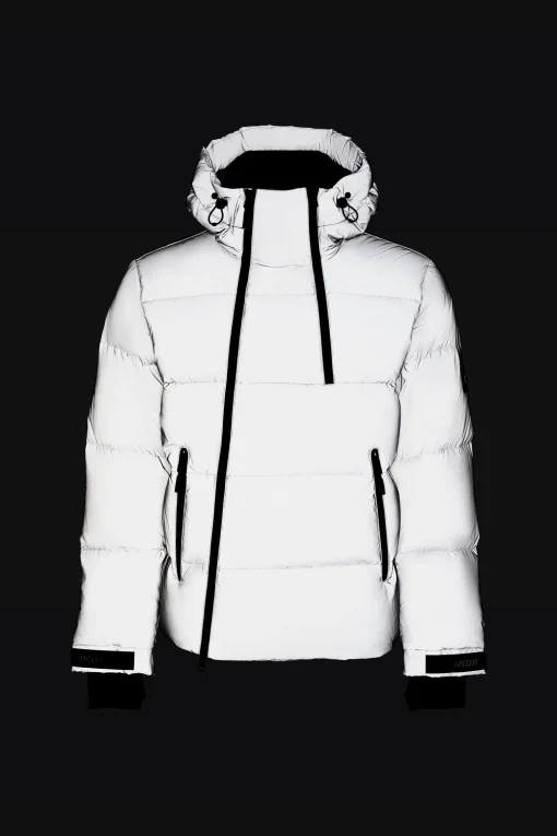 KENJI-RF Down ski jacket with reflective shell