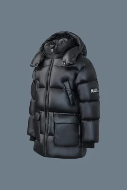 KENNIE Lustrous light down parka with hood for kids (8-14 years)