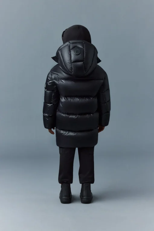 KENNIE Lustrous light down parka with hood for kids (8-14 years)