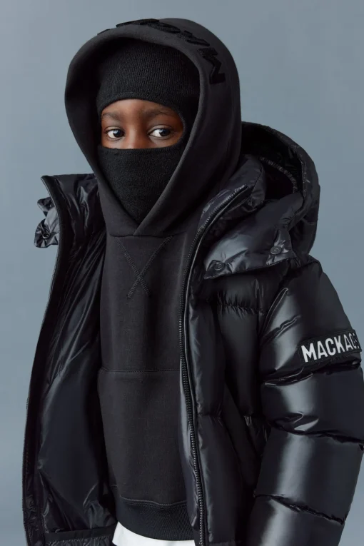 KENNIE Lustrous light down parka with hood for kids (8-14 years)