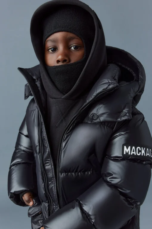 KENNIE Lustrous light down parka with hood for kids (8-14 years)