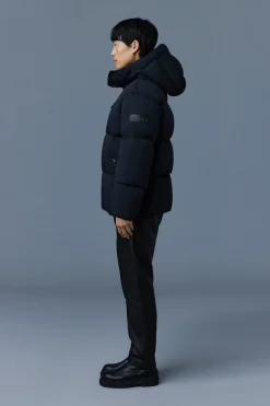 KENT Stretch matt down jacket with hood