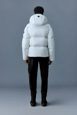 KENT-Z lustrous down jacket with hood