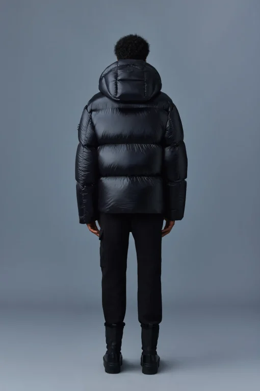 KENT-Z lustrous down jacket with hood