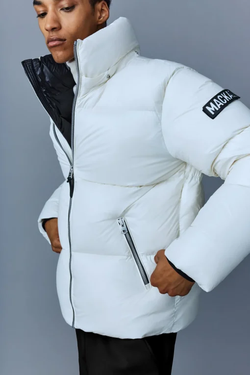 KENT-Z lustrous down jacket with hood