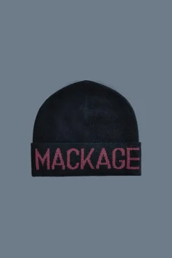 KIKO Knit merino blend logo hat for kids