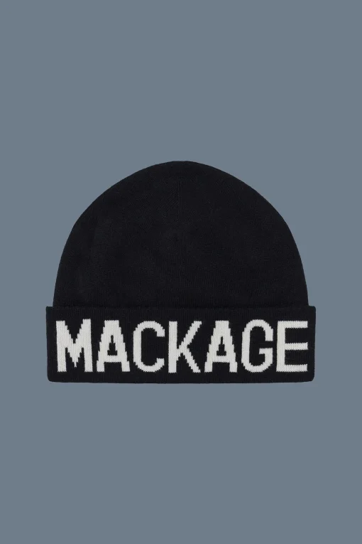 KIKO knit merino blend logo hat