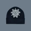 KIKO-KSF Knit wool blend snowflake hat for kids