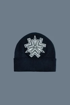 KIKO-KSF Knit wool blend snowflake hat for kids