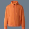 KRYSTOS Double-face Jersey zip-up hoodie