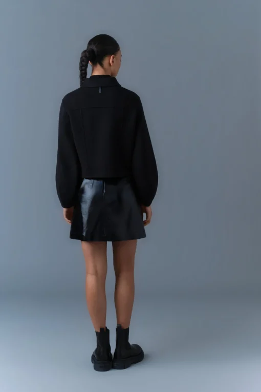 LALI Double-Face Wool Short Jacket
