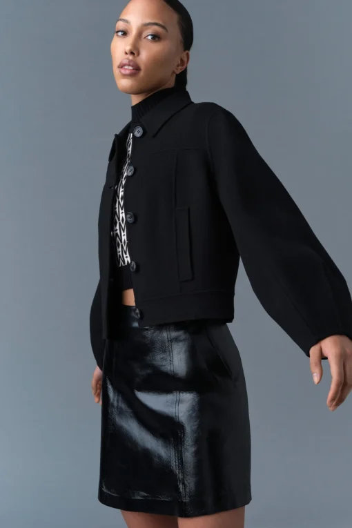 LALI Double-Face Wool Short Jacket