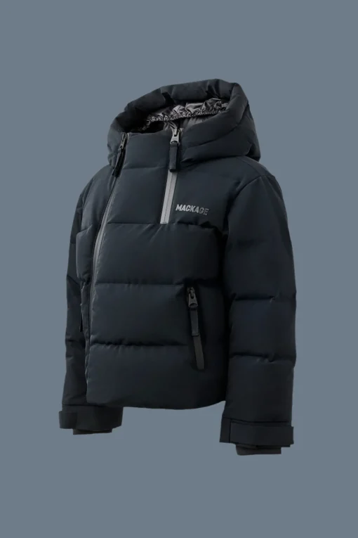 LELAND Lightweight down ski jacket with hood for kids (8-14 years)