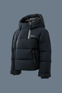 LELAND-T Lightweight down ski jacket with hood for toddlers (2-6 years)