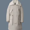 LEON Shearling Collar Down Parka